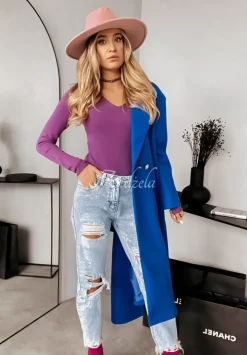 Lekki Sweter Selavi Fioletowy