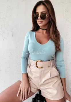 Lekki Sweter Selavi Jasnoniebieski