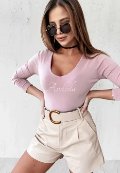 Lekki Sweter Selavi Pudrowy Roz