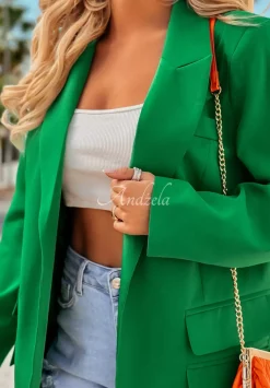 Marynarka Girls Do It Right Zielona