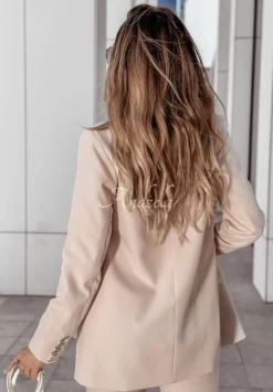 Marynarka Z Ozdobnymi Guzikami My Confidence Nude