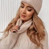 Prazkowany Komin Alpaka Freezing Cold Nude