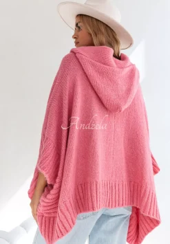 Rozpinany Kardigan Oversize Cocomore Miracle Happens Rozowy