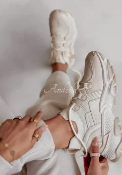 Sneakersy Dynamic Dash Bezowe