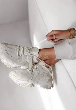 Sneakersy Dynamic Dash Bezowe