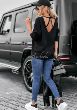 Spodnie Jeansowe Skinny Z Guzikami Girl In Jeans Niebieskie