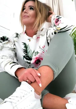 Spodnie Materialowe Wind Khaki