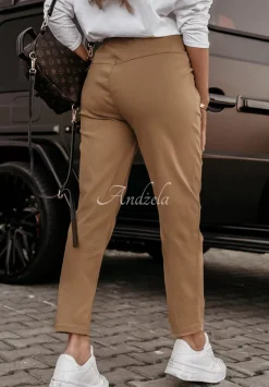 Spodnie Z Guzikami Gallardo Bezowe
