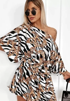 Sukienka Kimono Femina W Zebre