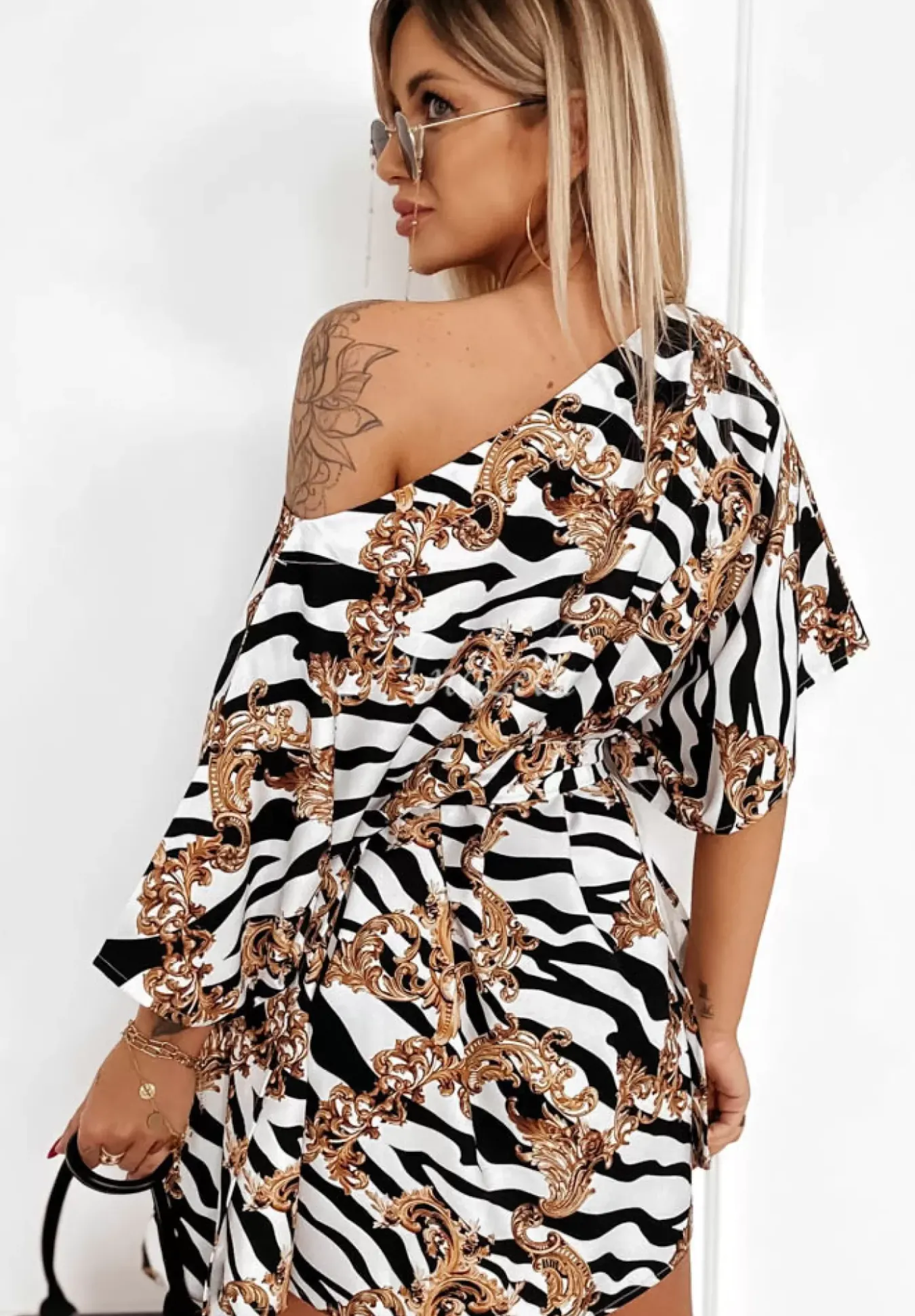 Sukienka Kimono Femina W Zebre
