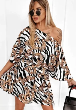 Sukienka Kimono Femina W Zebre