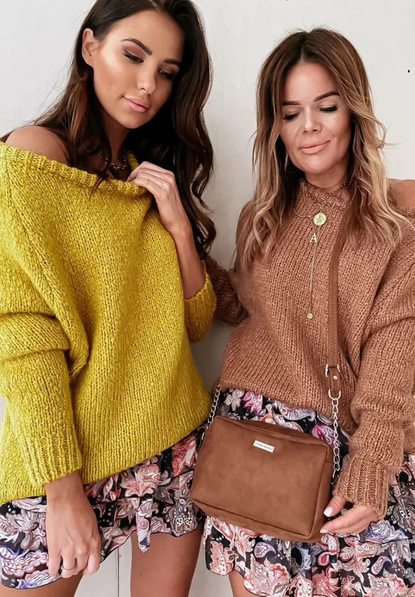 Sweter Cocomore Duero Camelowy