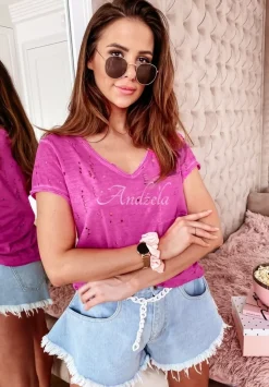 T-Shirt Destroyed Fuksjowy