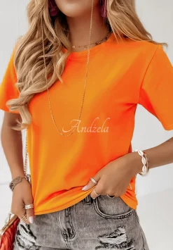 T-Shirt Simpli Pomaranczowy