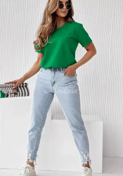 T-Shirt Z Kieszonka Pocket Zielony