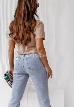T-Shirt Z Kieszonka Pocket Bezowy